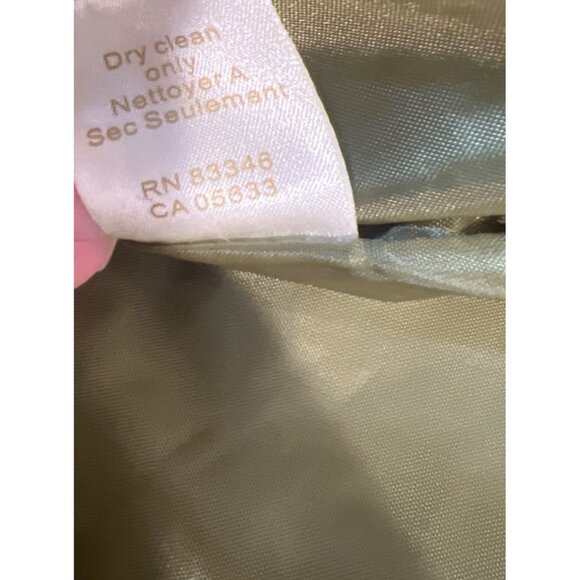 NWT Carson Womens Green Wool Jacket Medium Funky Buttons - Picture 5 of 8